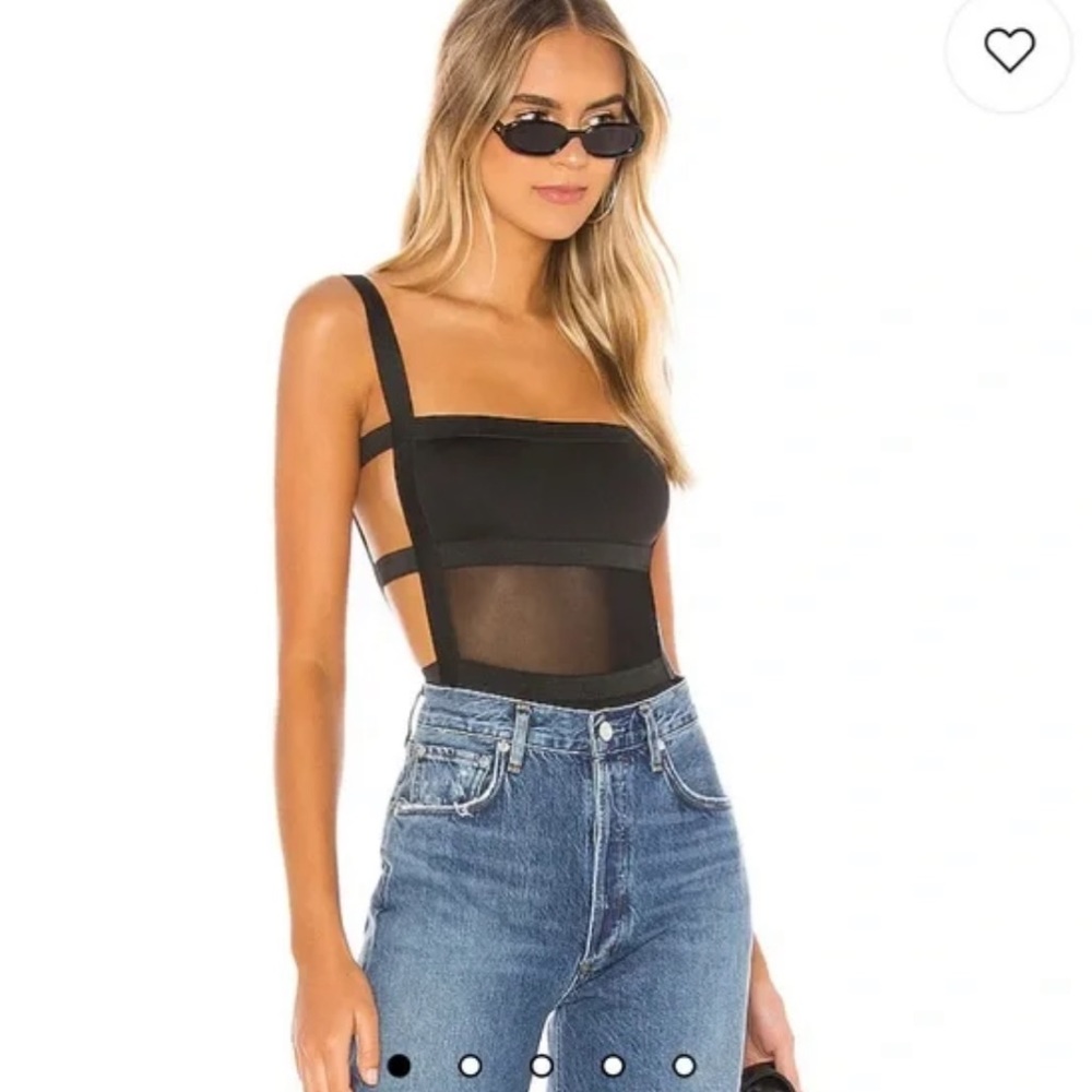 Superdown Camille Strappy Back Bodysuit